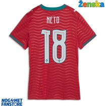 Portugal Pedro Neto #18 Domaci Dres za Ženska SP 2026 Kratak Rukav